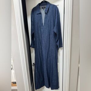 Banana Republic denim shift dress